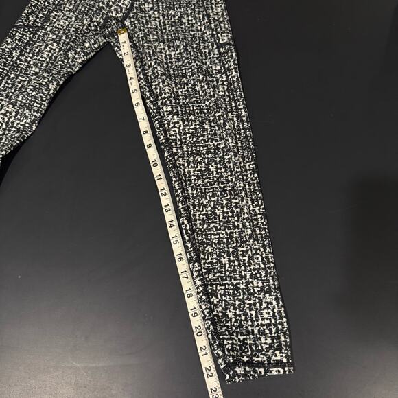 Women's Gap Fit Power Move High Rise Ankle Legging Black White Small Athletic - Picture 7 of 8